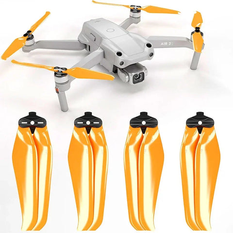 Master Airscrew - DJI Air 2s Stealth Upgrade Propeller - Propeller til DJI Air 2s - Orange - Sæt med 4 stk.