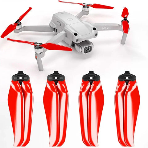 Master Airscrew - DJI Air 2s Stealth Upgrade Propeller - Propeller til DJI Air 2s - Rød - Sæt med 4 stk.