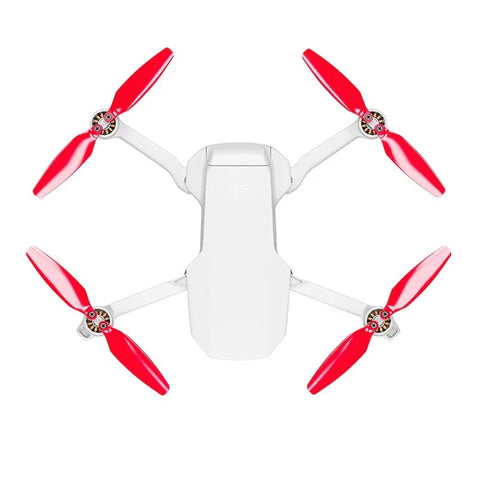 Master Airscrew - DJI Mini 2 / SE / 4K Stealth Upgrade Propeller - Propel til DJI Mini 2 / SE / 4K - Rød - Sæt med 4 stk.