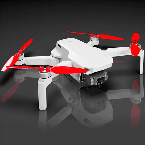 Master Airscrew - DJI Mini 2 / SE / 4K Stealth Upgrade Propeller - Propel til DJI Mini 2 / SE / 4K - Rød - Sæt med 4 stk.