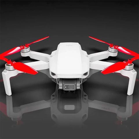 Master Airscrew - DJI Mini 2 / SE / 4K Stealth Upgrade Propeller - Propel til DJI Mini 2 / SE / 4K - Rød - Sæt med 4 stk.