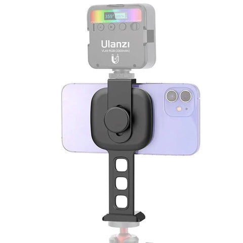 Ulanzi ST-28 Magsafe Mount - Montering/holder med tilbehørsholder til iPhone med Magsafe - Aluminium