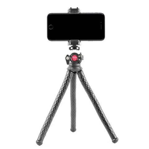 Ulanzi FT-01 Stativ fleksibelt 360 graders kuglehoved 1/4" skrue / Mobilholder / Tilbehørssko - Octopus