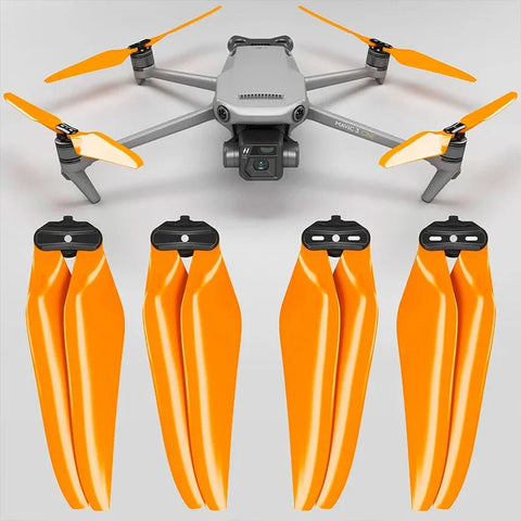 Master Airscrew - DJI Mavic 3 Stealth Upgrade Propeller - Propeller til DJI Mavic 3 - Orange - Sæt med 4 stk.