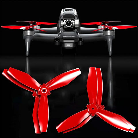 Master Airscrew - DJI FPV Ludicrous Upgrade Propellers - Propel til DJI FPV - Rød - Sæt med 4 stk.