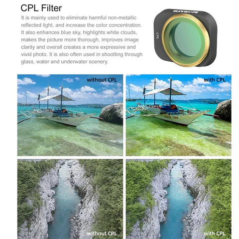 CPL-Filter till DJI Mini 3 Pro / Mini 3 - Action King