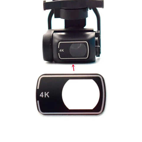 Linsedæksel / Frontglas - erstatning for DJI Mini 2 / Mini 4K