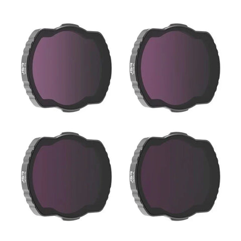 JSR Filter 4-pack - ND8/PL + ND16/PL + ND32/PL + ND64/PL V2 til DJI Avata - Kit