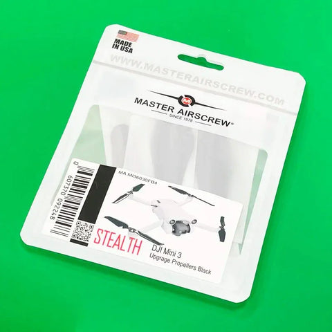 Master Airscrew Propeller til DJI Mini 3 Pro / 4 Pro – 4-pak Sort