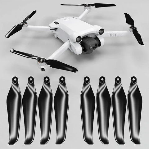 Master Airscrew Propeller til DJI Mini 3 Pro / 4 Pro – 4-pak Sort