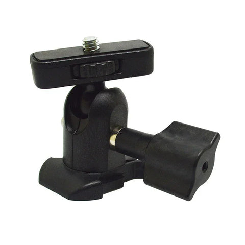 Adapter GoPro Quick Release til 1/4" skrue med justerbart kuglehoved