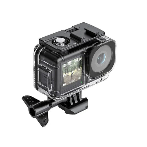 Vandtæt etui til DJI Osmo Action 5 Pro / 4 / 3 med dobbelt tilbehørsholder