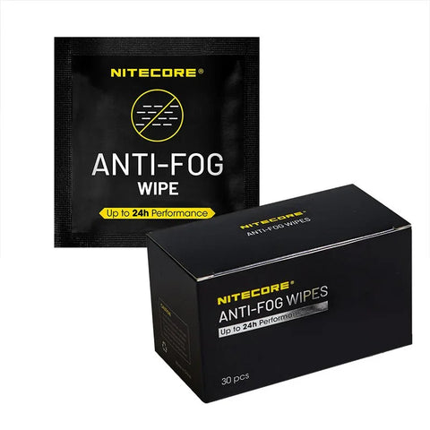 Nitecore Anti-dug vådservietter - vådservietter / anti-dug rengøring - 30 stk.