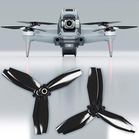 Master Airscrew - DJI FPV Ludicrous Upgrade Propellers - Propeller til DJI FPV - Sort - Sæt med 4 stk.