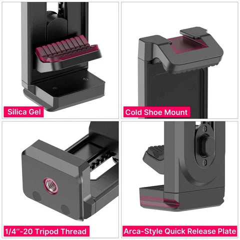 Ulanzi U-Pad II tabletklemmebeslag - Holderpude til 1/4" skrue