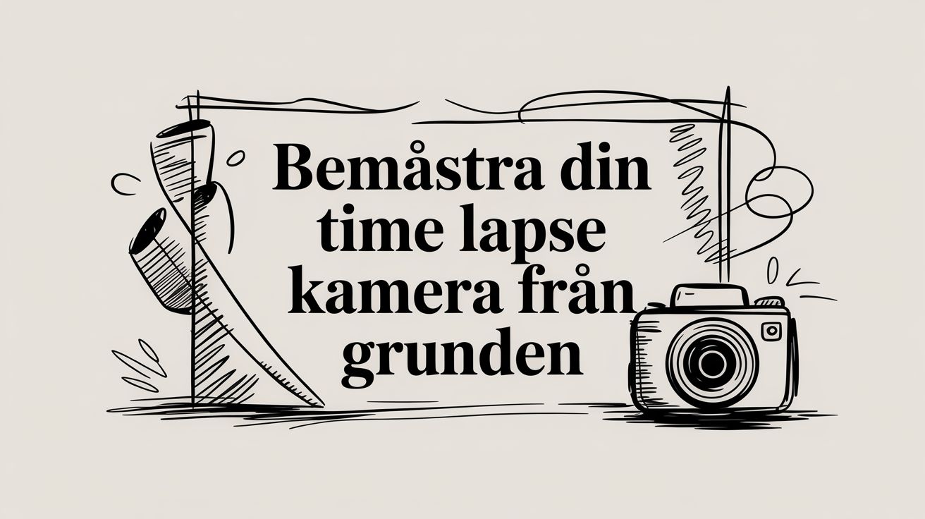 Bemästra din time lapse kamera från grunden