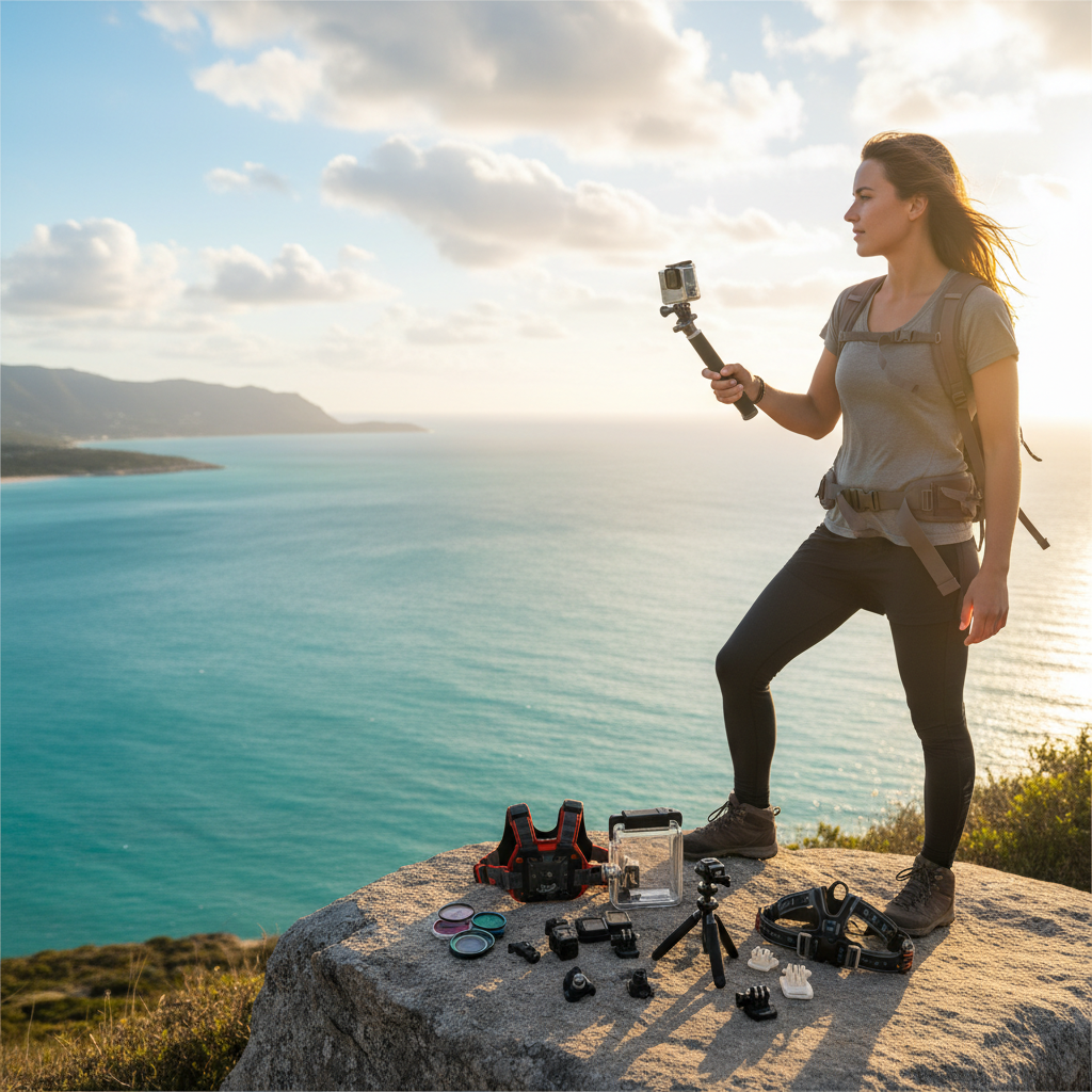 Tillbehör till actionkameror