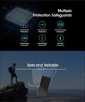 Nitecore CARBO 10000 Power Bank - Portabelt batteri - 10000mAh, 2xUSB Typ A/C, QC 3.0 / PD 20W, 5V, 3A - Kolfiber - Action King