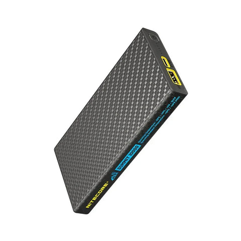Nitecore Summit 10000 Powerbank - Batteri med Varme - 10000mAh, 2xUSB Type A/C, QC 3.0 / PD 20W, 5V, 3A - Kulfiber
