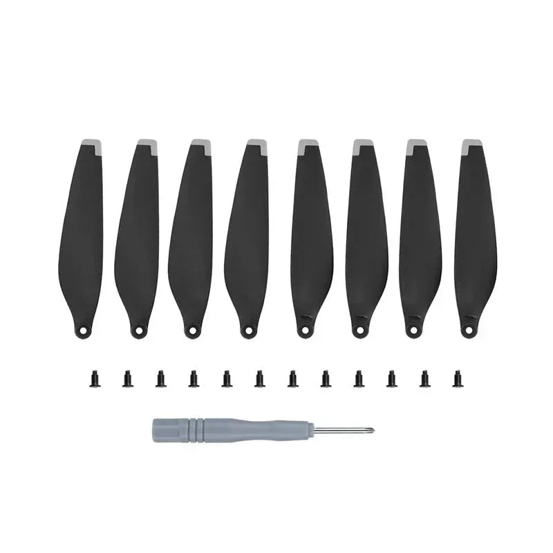 Propeller till DJI Mini 3 - ersätter 6030F - 4-Pack - Svart/Silver - Action King