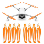 Master Airscrew - DJI Mini 3 Stealth Upgrade Propellers - Propeller till DJI Mini 3 - Orange - Kit 4-Pack - Action King