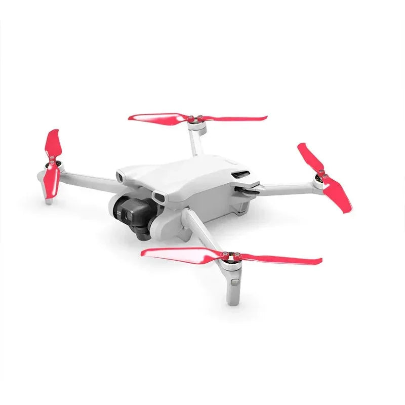 Master Airscrew - DJI Mini 3 Stealth Upgrade Propellers - Propeller till DJI Mini 3 - Röd - Kit 4-Pack - Action King