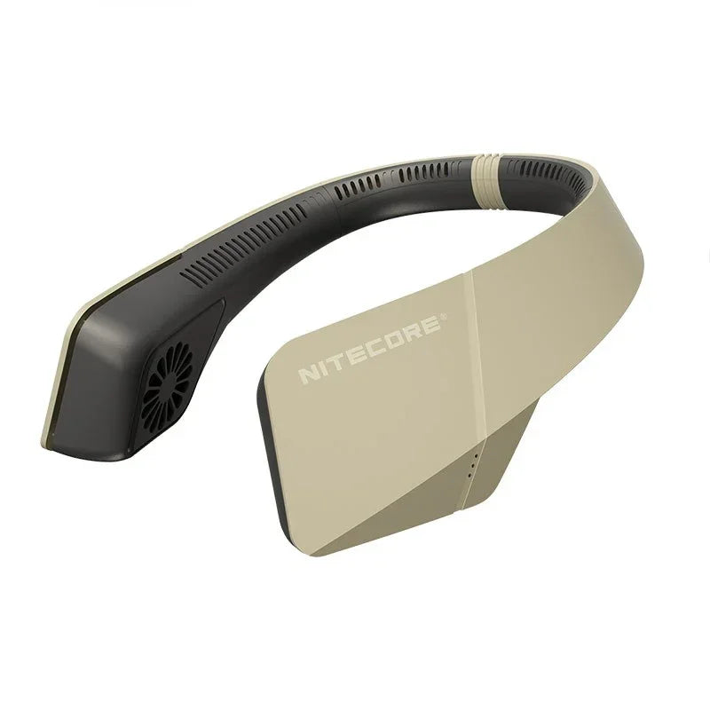 Nitecore NEF20 Portable Bladeless Neck Fan - Bärbar Personlig Fläkt - 4000mAh - Action King