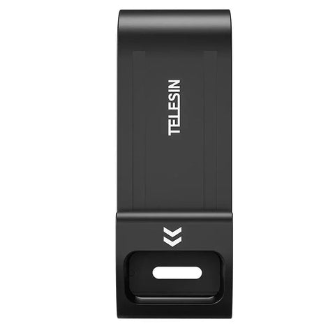 Telesin Akkuabdeckung, wasserdicht, mit USB-Pass-Through für GoPro Hero13/12/11/10/9, Schwarz