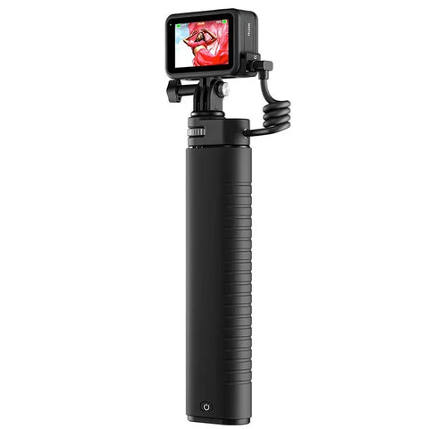 Telesin Akkuabdeckung, wasserdicht, mit USB-Pass-Through für GoPro Hero13/12/11/10/9, Schwarz