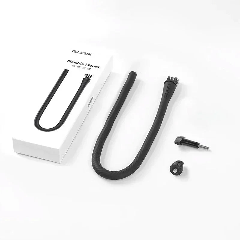Telesin Flexible Mount - Flexibelt Svanhalsfäste 1/4" till GoPro - Action King