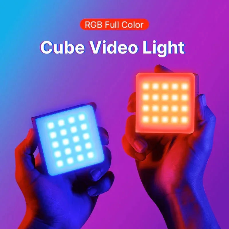 Ulanzi VL49 RGB Pro Belysning LED för foto / video - 2500mAh internt batteri - Action King