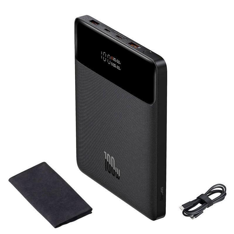 Baseus Blade Power Bank - Portabelt batteri - 20000mAh, 4xUSB Typ A/C, QC 3.0 / PD 100W - Action King