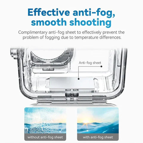 Telesin Vandtæt Etui til DJI Osmo Action 5 Pro/4/3