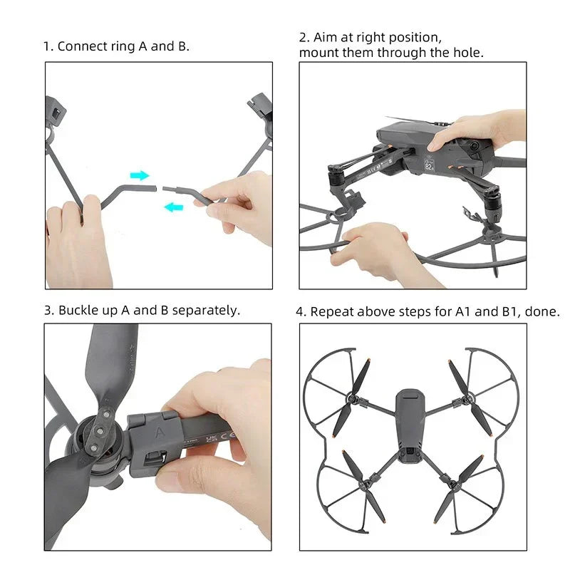 Propellerskydd till DJI Mavic 3 Pro - Action King
