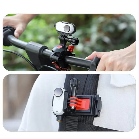 Beskyttelsesramme til Insta360 GO 3 / GO 3S med dobbeltbeslag