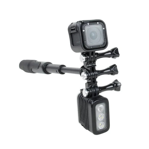 Dobbeltmonteret GoPro - Seriemontering