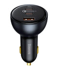 Baseus Qualcomm QC5 Car - Snabbladdare Bil QC5 / PPS 160W - 3xUSB Typ A/C - Svart - Action King