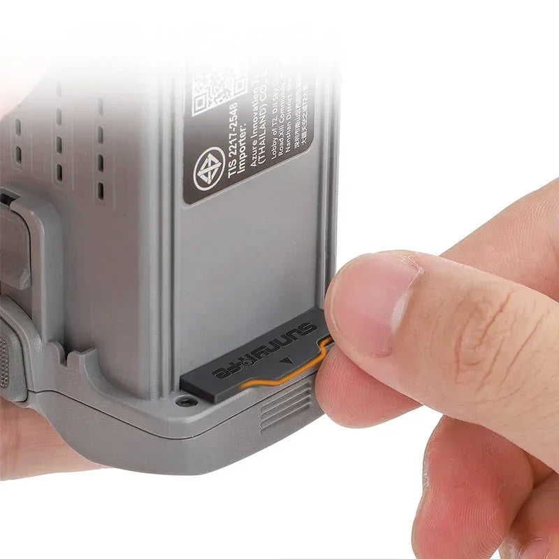 Skydd / Plugg för batterikontakter till DJI Air 3 / Air 3S - Silikon - 3-pack - Action King