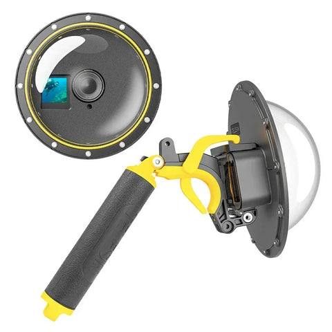 Dome Port 6" til DJI Osmo Action 5 Pro/4/3 - Sæt