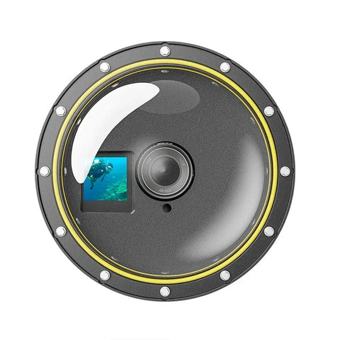 Dome Port 6" til DJI Osmo Action 5 Pro/4/3 - Sæt