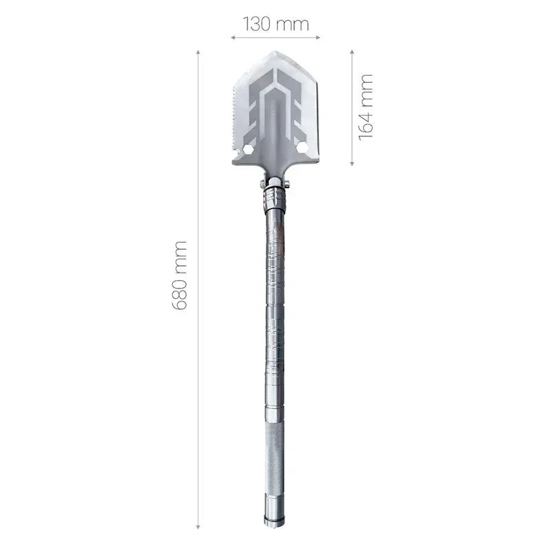 Överlevnadsspade 10 i 1 - Multiverktyg - Kit - Action King