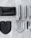 Överlevnadsspade 10 i 1 - Multiverktyg - Kit - Action King