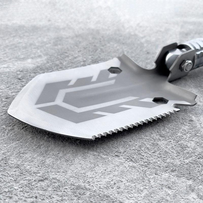 Överlevnadsspade 10 i 1 - Multiverktyg - Kit - Action King