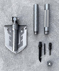Överlevnadsspade 10 i 1 - Multiverktyg - Kit - Action King