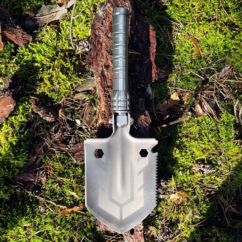 Överlevnadsspade 10 i 1 - Multiverktyg - Kit - Action King