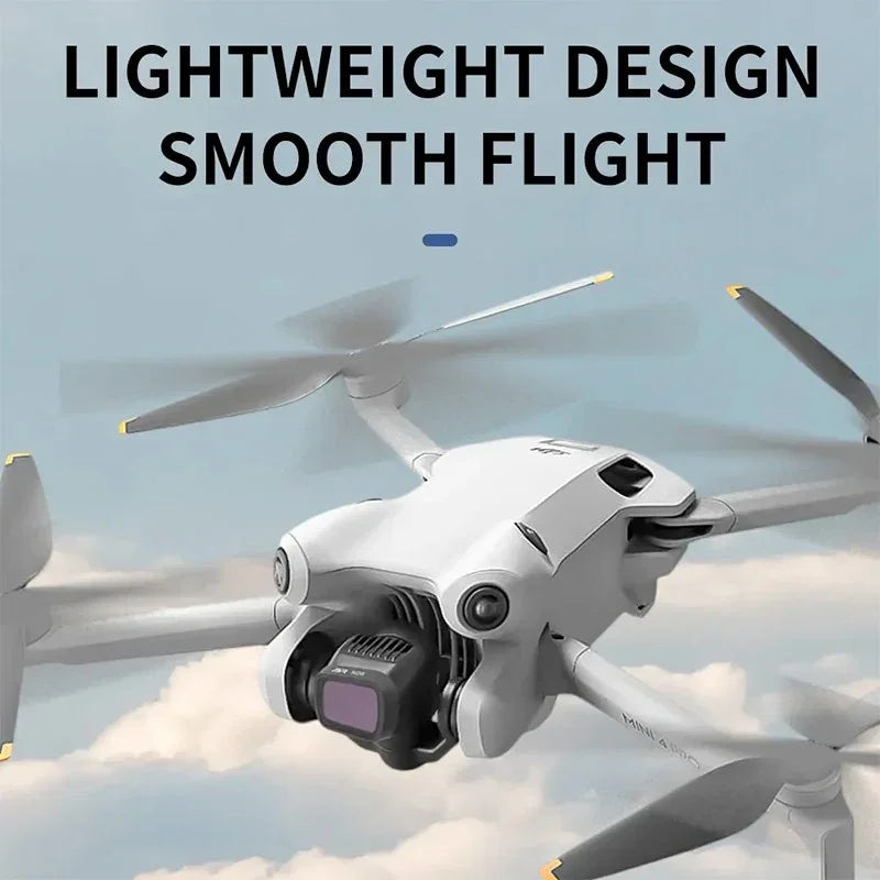 JSR Filter 4-pack - ND8/PL + ND16/PL + ND32/PL + ND64/PL till DJI Mini 4 Pro - Action King