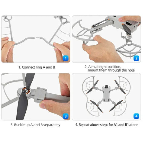 Propelbeskyttelse til DJI Mini 4 Pro