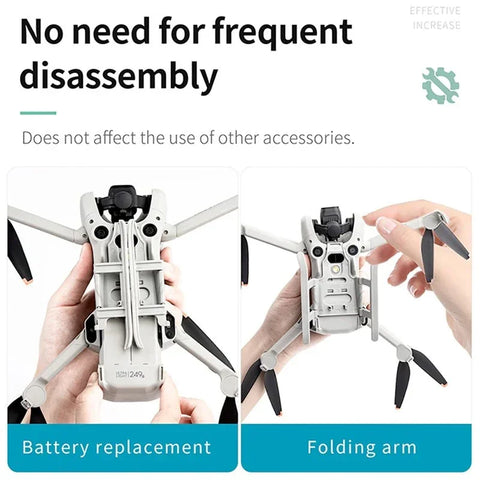 Landingsstelsforlængere til DJI Mini 4 Pro - Udtrækkelige