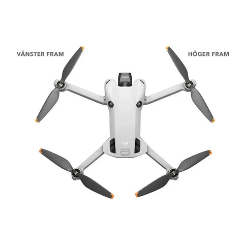 Aksel til DJI Mini 4 Pro til motorarm - Foran