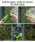 Telesin Flexibelt Silikonfäste 360° till Kamera - Svart - Action King